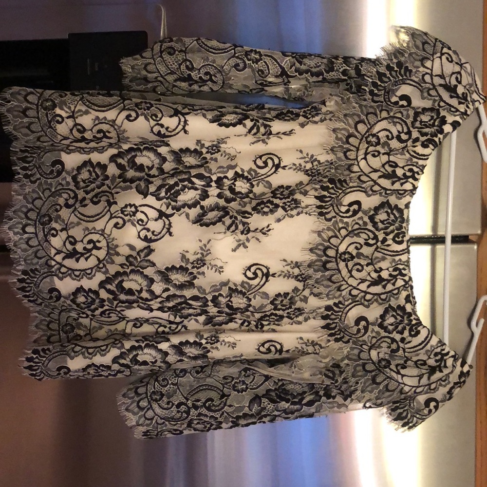 White House Black Market lace top